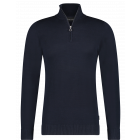 Saint steve cas zip-trui dark navy