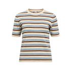 Object objester ss knit pullover sandshell blue