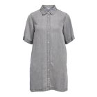 Object objframe denim dress noos light grey denim
