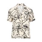 Object objsanne s/s re shirt aop noos sandshell