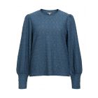 Object objlaila l/s re top noos dark denim