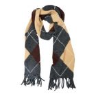 Object objzena knit scarf dark grey melange