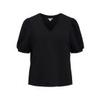 Object objandrea s/s re v-neck top noos black