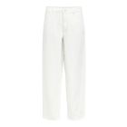 Object objmiu barrel ank twill jeans cloud dancer