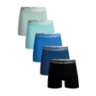 Muchacomalo 5-pack light cotton solid bl / bl / gr
