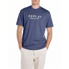 Replay m3019 22662 t-shirt medium blue