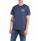 Replay m3049 23732p t-shirt medium blue