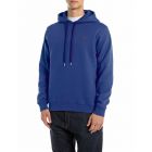 Replay felpa sweatshirt electric blue