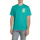 Replay t-shirt m3338 2660 blauw