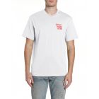 Replay t-shirt m3378 23608p wit