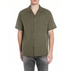 Replay shirt m4157 85476 groen