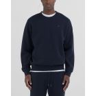 Replay sweatshirt red logo night blue m6922 23736p