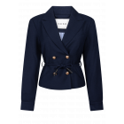 Aaiko mika pes jacket dark navy