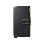 Secrid miniwallet matte black ochre
