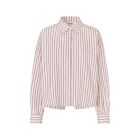 Modstrom dilanmd stripe shirt rose stripe