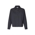 Modstrom paitynmd shirt navy sky pinstripe