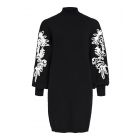 Object objjoana l/s knit dress rep black