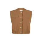 Aaiko olivia r pes gilet almond