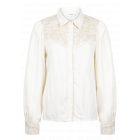Aaiko ophelia vis blouse cream