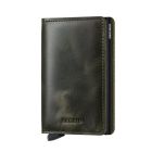 Secrid miniwallet vintage olive black