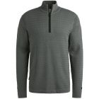 Cast Iron half zip collar ecovero stormy weather