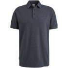 Cast iron short sleeve polo popcorn jersey melange
