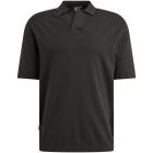 Cast Iron s/s polo regular fit visc black sand