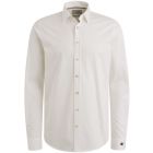Cast Iron l/s shirt twill jersey 2 tone snow white