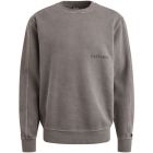Cast Iron ls r-neck relaxed fit sweat granite gray