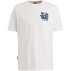 Cast iron s/s r-neck regular fit jersey peached WI