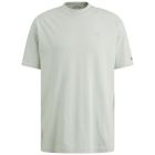 Cast iron ss r-neck rf single jersey sky gray