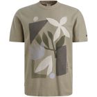 Cast Iron s/s r-neck regular fit tw dried sage