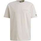 Cast Iron s/s r-neck relaxed fit pe white onyx