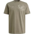 Cast Iron Short sleeve r-neck regular fit si Vetiv
