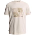Cast Iron Short sleeve r-neck regular fit pe White