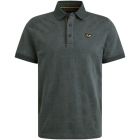 Pme legend ss polo fine pique aop dark slate
