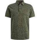 PME-Legend Short sleeve polo jacquard jersey Thyme
