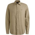 PME-Legend l/s shirt yarn dyed grindle dusky green