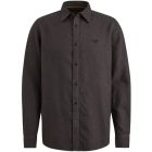 PME-Legend l/s shirt yarn dyed grindle jet black