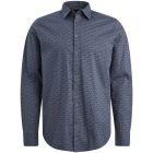 PME-Legend l/s shirt print ctn/lyc vintage indigo