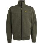 PME-Legend zip jacket jacquard sweat beluga