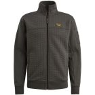 PME-Legend zip jacket jacquard interlock beluga
