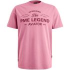 Pme legend ss r-neck single jersey moonlight mauve