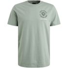 PME-Legend s/s r-neck single jersey silver blue