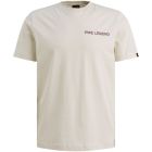 PME-Legend Short sleeve r-neck single jersey Bone 