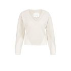 YAYA Trui colorblock-effect heather grey dessin