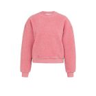 YAYA Teddy sweater rose red melange
