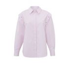 Yaya blouse with buttons lady pink dessin