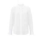 YAYA basic blouse with cuff detail pure white