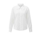 YAYA Blouse met kraagstrikdetail pure white